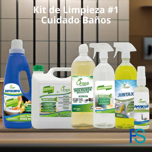 Kit Limpieza #1 Cuidado Baños