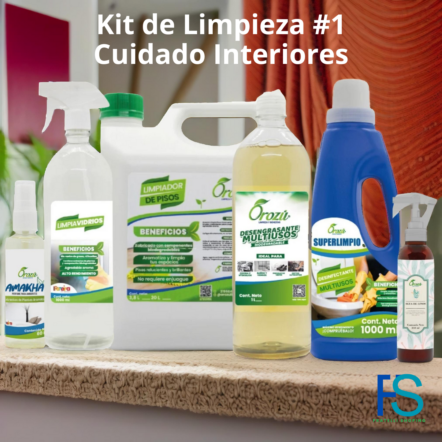 Kit de Limpieza #1 Cuidado Interiores